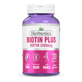 Herbiotics Biotin Plus 250mcg